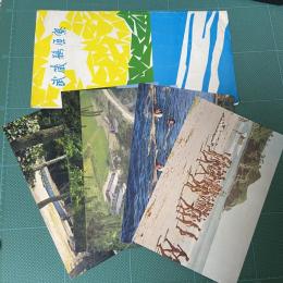 絵葉書5枚）武蔵中学校海浜学校／武蔵鵜原寮（千葉県勝浦市）