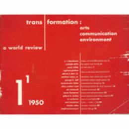 TRANSFORMATION: ARTS COMMUNICATION ENVIRONMENT./現代美術雑誌トランスフォーメーション