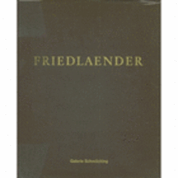 FRIEDLAENDER. WERKVERZEICHNIS DER RADIERUNGEN 1973-1976/フリードランデル版画目録