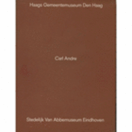 CARL ANDRE/カール・アンドレ展目録