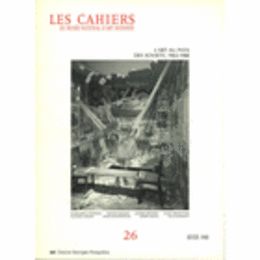 LES CAHIERS DU MUSEE NATIONAL D'ART MODERNE 26./カイエ　２６