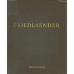 FRIEDLAENDER. WERKVERZEICHNIS DER RADIERUNGEN 1973-1976/フリードランデル版画目録