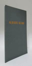 アルベルト・ブッリ展カタログ/