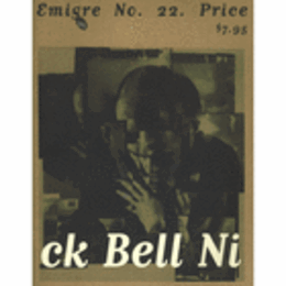 EMIGRE. NO. 22./エミグレ誌　第２２号