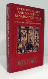 Patronage, art, and society in Renaissance Italy/