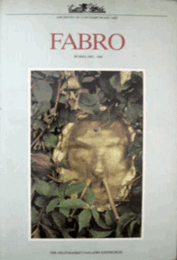 LUCIANO FABRO : WORKS 1963-1986./ルチアーノ・ファブロ作品目録
