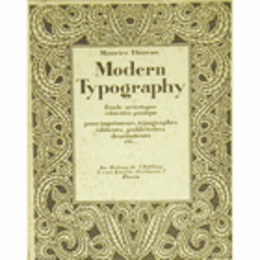 MODERN TYPOGRAPHY./モダン・タイポグラフィー