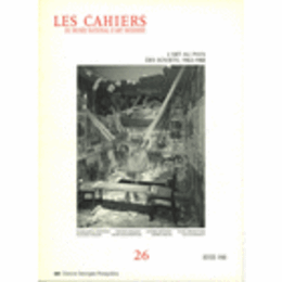 LES CAHIERS DU MUSEE NATIONAL D'ART MODERNE 26./カイエ　２６
