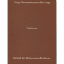 CARL ANDRE/カール・アンドレ展目録