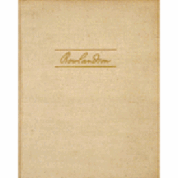 DRAWINGS BY THOMAS ROWLANDSON FROM THE ALBERT H. WIGGIN COLLECTION IN THE BOSTON PUBLIC LIBRARY./ボストン公共図書館所蔵ローランドソン素描目録　