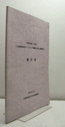 平成23年度　文化庁　「文化関係資料のアーカイブの構築に関する調査研究」報告書/