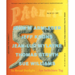 PARKETT NO.50/51 1997 JOHN MARMLEDER JEFF KOONS JEAN-LUC MYLAYNE THOMAS STRUTH SUE WILLIAMS/パルケット　第５０／５１合併号