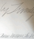 CY TWOMBLY : 6PAINTINGS 3SCULPTURES/サイ・トゥオンブリー展覧会カタログ