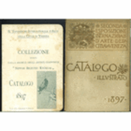 SECONDA ESPOSIZIONE INTERNAZIONALE D'ARTE DELLA CITTA DI VENEZIA 1897: CATALOGO ILLUSTRATO/第２回ヴェネツィア・ビエンナーレ目録　別冊：日本美術展目録付