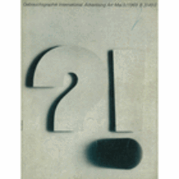 GEBRAUCHSGRAPHIK. VOL. 40, NO. 5./ゲブラウフス・グラフィーク　４０巻５号