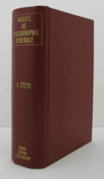 Manuel de bibliographie g?n?rale : Bibliotheca bibliographica nova/