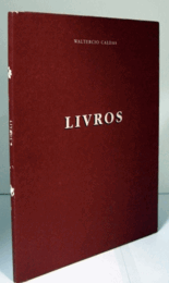 Waltercio Caldas, Livros : 15 de julho a 12 de setembro de 1999/本