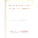 XIX & XX CENTURY FRENCH PAINTINGS/１９・２０世紀フランス絵画展