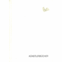 KUNSTLERBUCHER/アーティストブック展目録