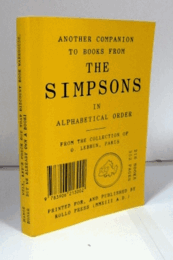 Another Companion to Books from the Simpsons/