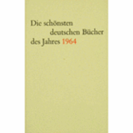 DIE SCHONSTEN DEUTSCHEN BUCHER 1964./ドイツの最も美しい本　１９６４