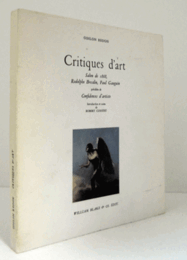 Critiques d'art : salon de 1868, Rodolphe Bresdin, Paul Gauguin pr?c?d?es de Confidences d'artiste/美術評論家