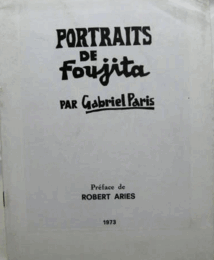 portraits de foujita par Gabriel Paris/