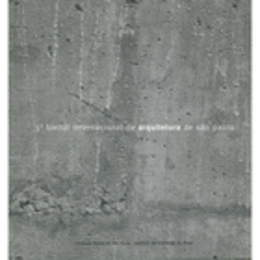 3A BIENAL INTERNACIONAL DE ARQUITETURA DE SAO PAUL0/第３回サン・パウロ国際建築ビエンナーレ目録