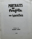 portraits de foujita par Gabriel Paris/
