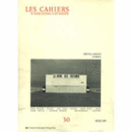LES CAHIERS DU MUSEE NATIONAL D'ART MODERNE 30./カイエ　３０
