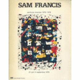 SAM FRANCIS./フランシス展目録