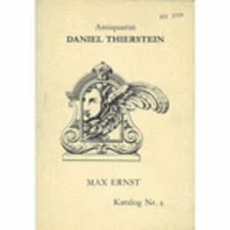 MAX ERNST; ILLUSTRIERTE BUCHER - MONOGRAFIEN - KATALOGE; KATALOG NR. 2/マックス・エルンスト展