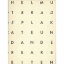 HELMUT BRADE : PLAKATE UND ANDERE ARBEITEN/ヘルムート・ブラーデ
