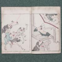 鳥羽絵扇の的