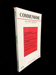 Communisme : revue d'études pluridisciplinaires
