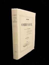 Code de la communauté (1843)