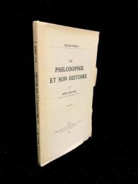 La philosophie et son histoire