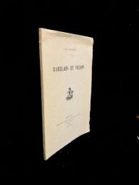 Rabelais et Villon