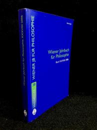 Wiener Jahrbuch für Philosophie : Band XXXVIII/2006