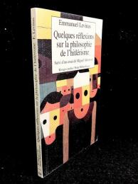 Quelques réflexions sur la philosophie de l'hitlérisme