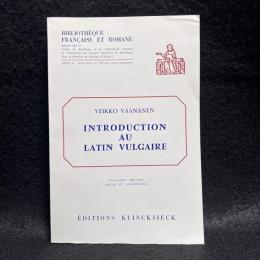 Introduction au latin vulgaire