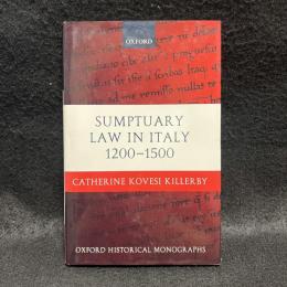 Sumptuary Law in Italy 1200-1500
