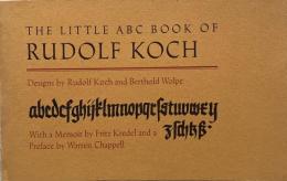 The Little ABC Book of Rudolf Koch（ルドルフ・コッホのアルファベット見本帳）