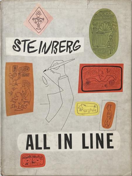 All in Line(Saul Steinberg（ソール・スタインバーグ）) / 古本