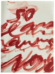 Cy Twombly Fifty Years of Works on Paper  サイ・トゥオンブリー 紙の作品、50年の軌跡