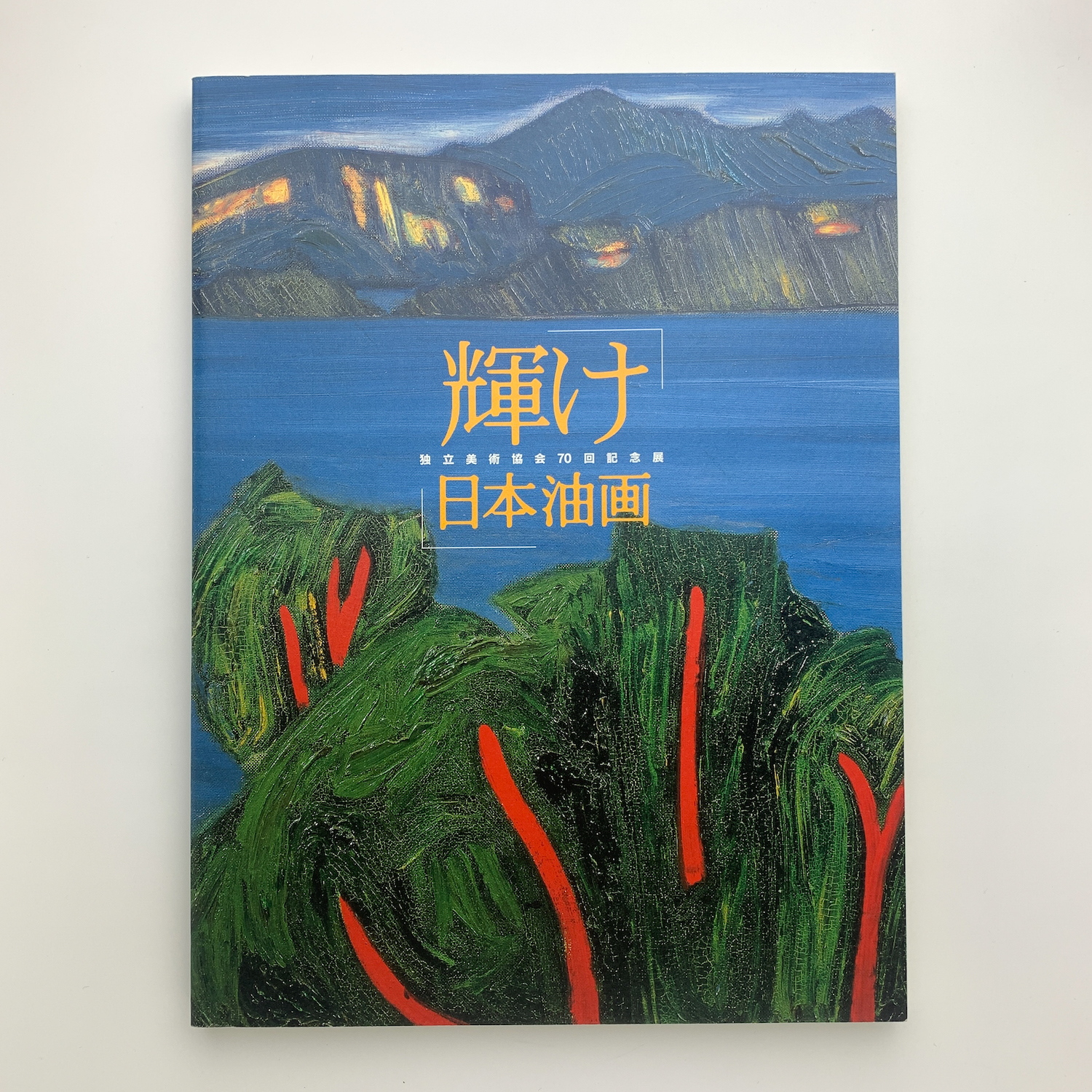 お歳暮 のし 珍品 直筆サイン入り サイン係 日本油画 輝け 70回記念 独立展 アート・デザイン・音楽