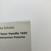 The Door Handle 1020 by Johannes Potente