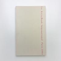 1st ArtistBook International Paris 1994