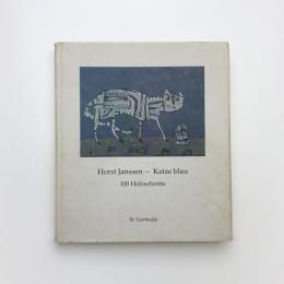 Katze blau: 100 Holzschnitte von Horst Janssen