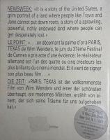 PARIS,TEXAS パリ、テキサス